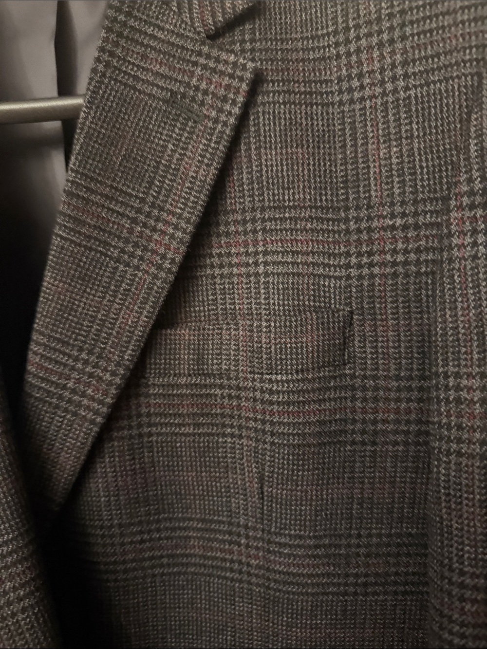 Jos. A. Bank Gray Plaid Two-Button Sport Coat - Picture 6 of 10